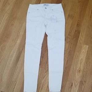 Just Black mid rise destroyed skinny